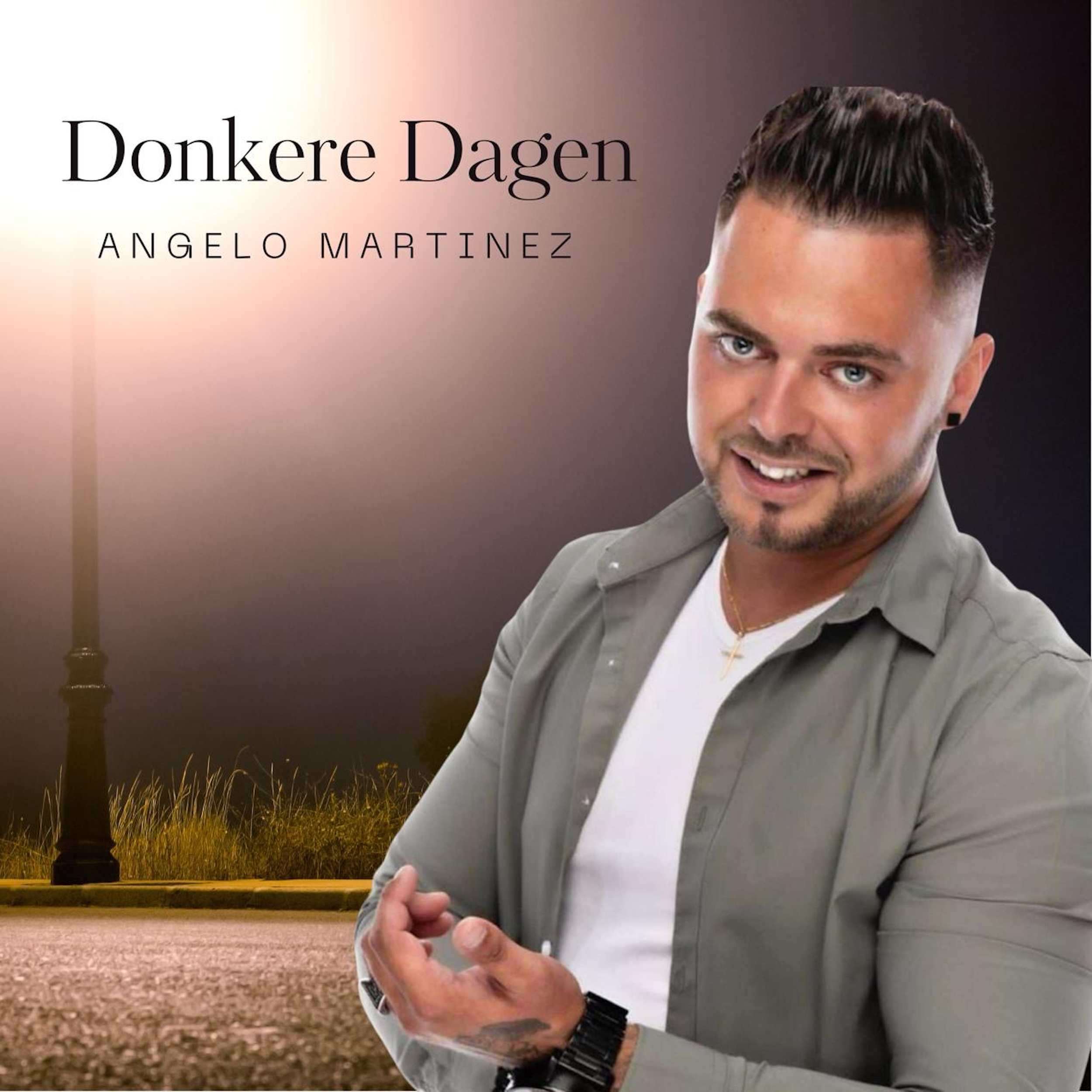 Angelo Martinez Donkere Dagen voorzijde hoes