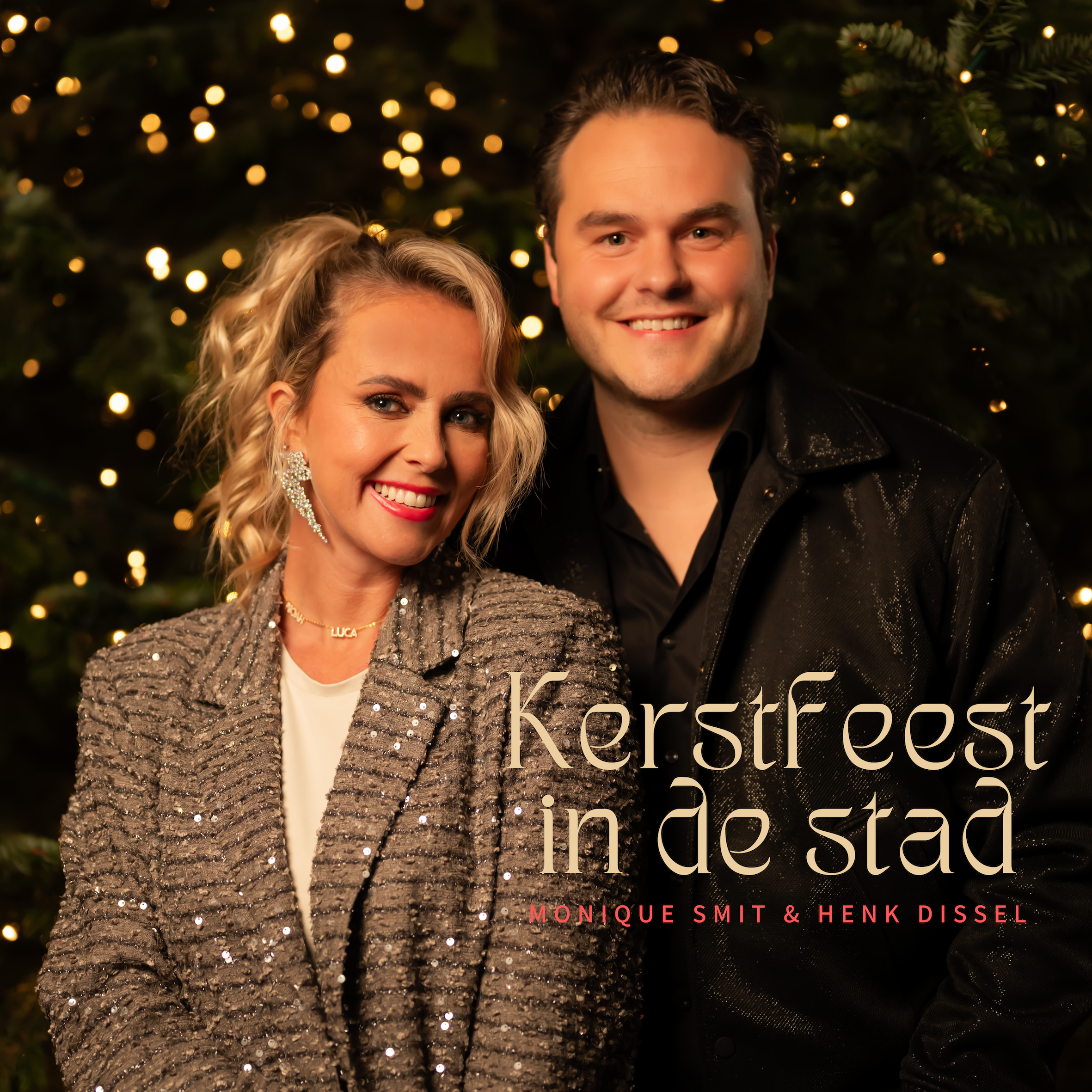 Artwork Kerstfeest In De Stad