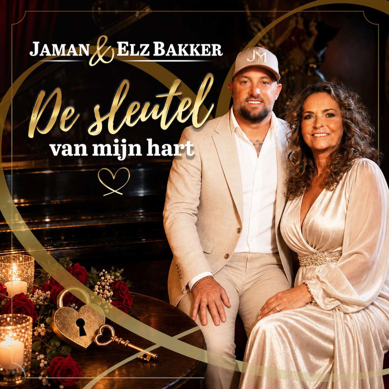 Jaman Elz Bakker De Sleutel Van Mijn Hart hoes