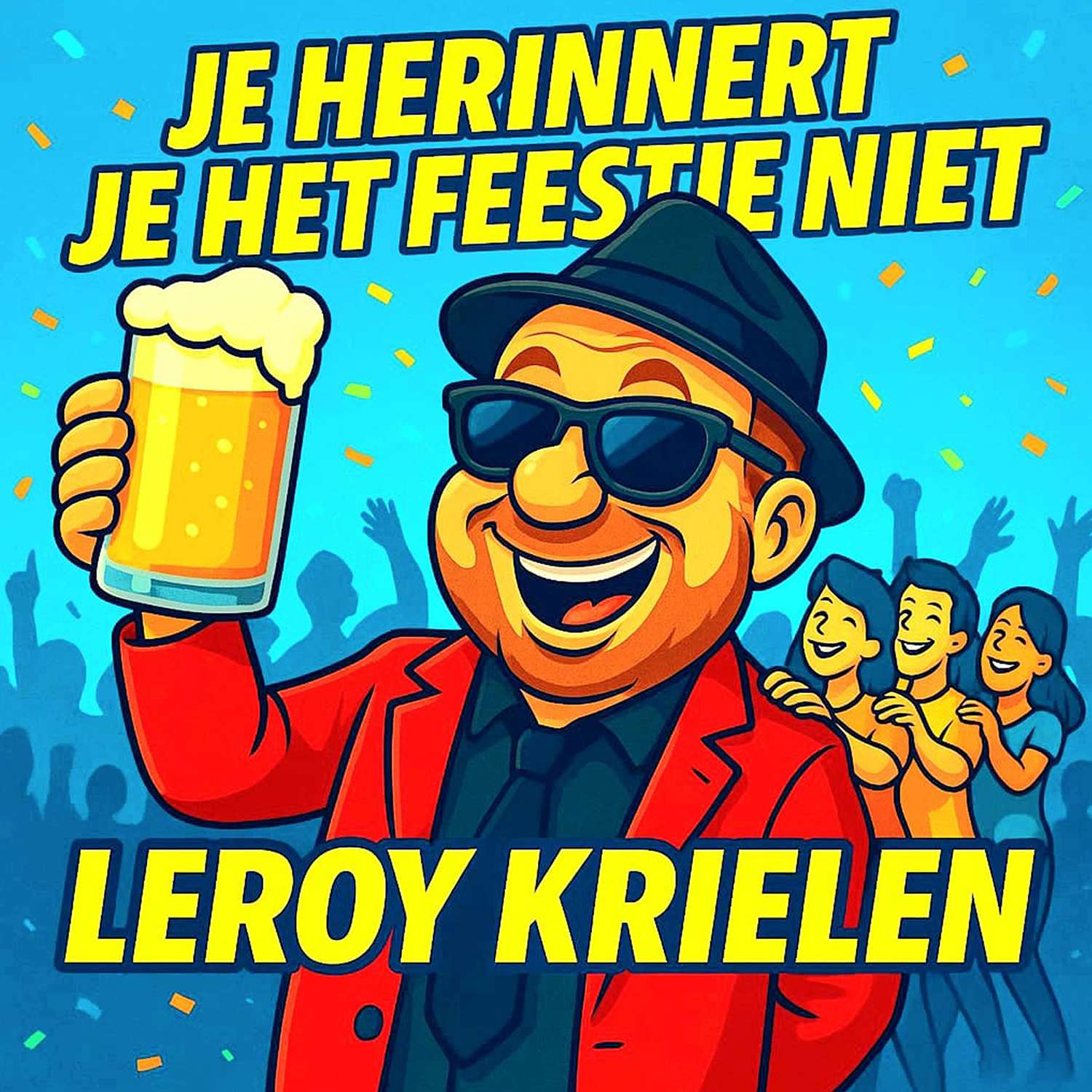 Leroy Krielen Je herinnert je het feestje niet RGB